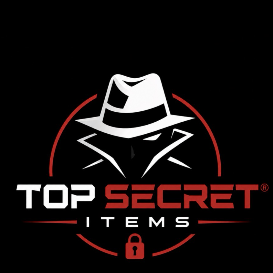 Top Secret Items spy logo